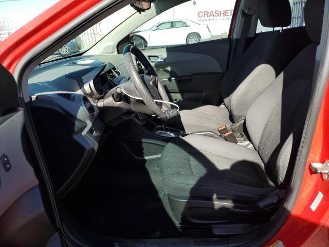  CHEVROLET SONIC 2015 Красный