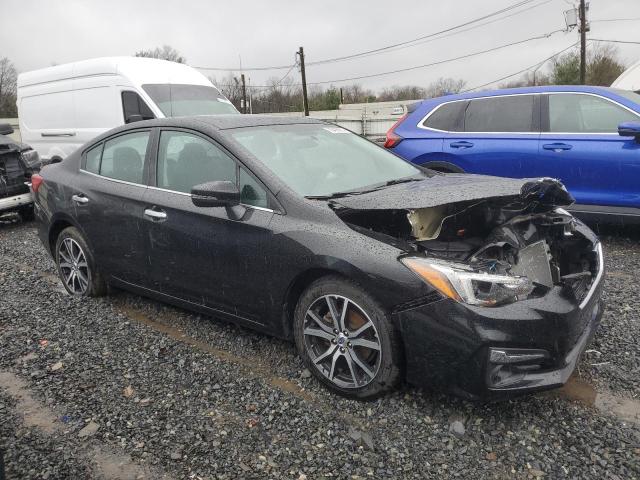  SUBARU IMPREZA 2017 Чорний