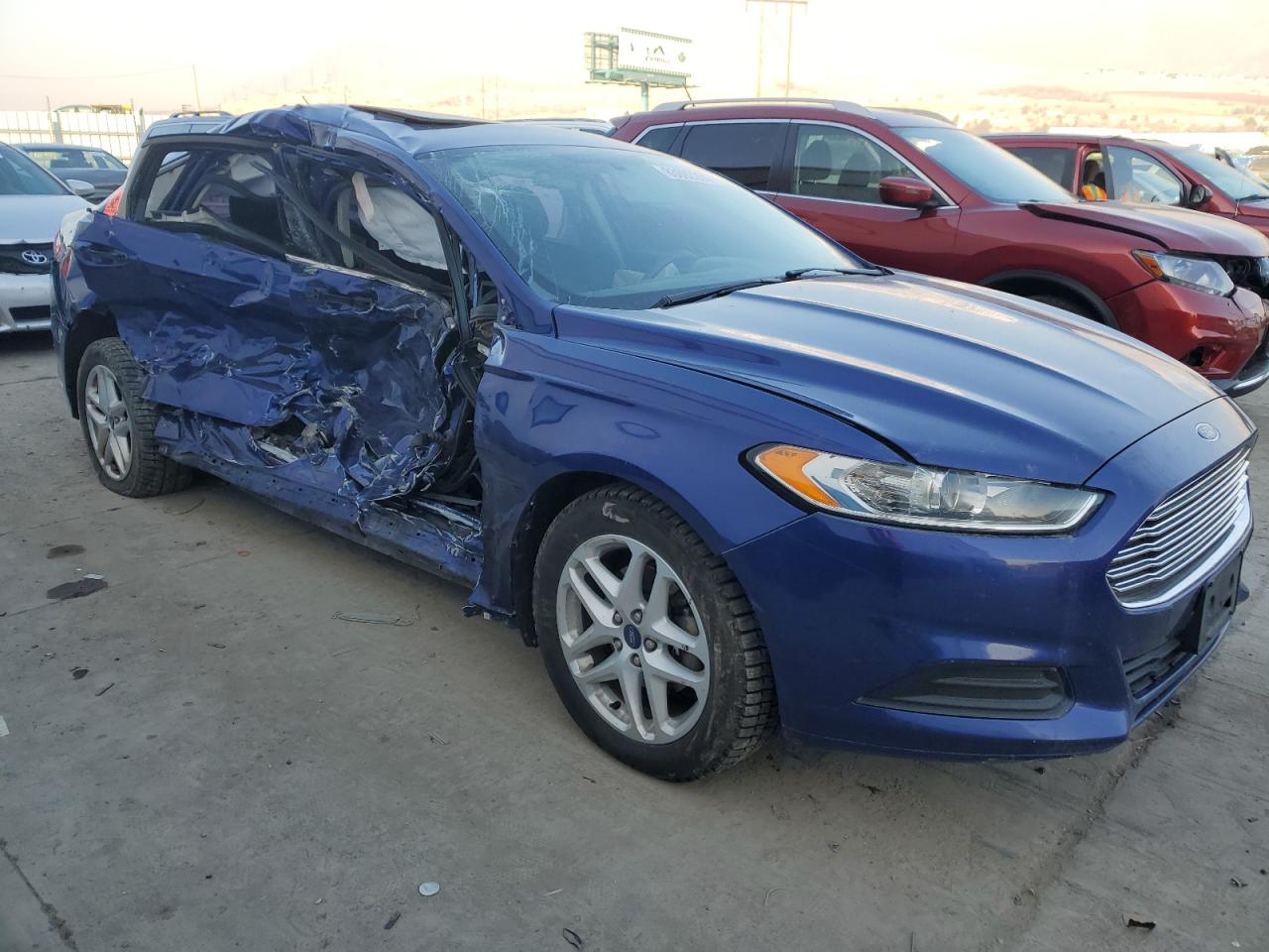 VIN 3FA6P0HD8ER283841 2014 FORD FUSION no.4