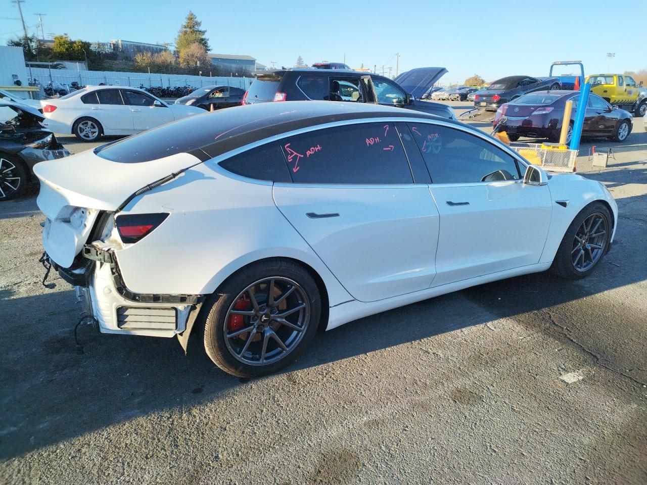 VIN 5YJ3E1EA5KF337693 2019 TESLA MODEL 3 no.3