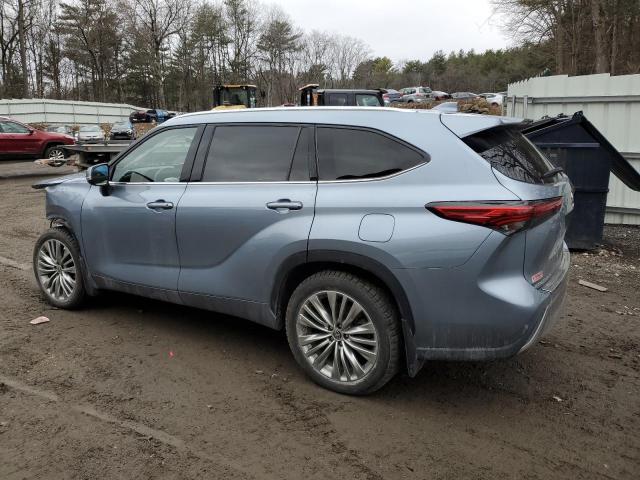  TOYOTA HIGHLANDER 2022 Granatowy