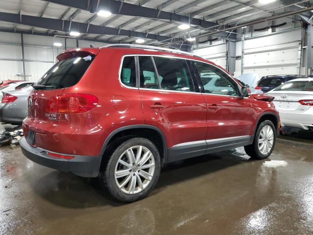  VOLKSWAGEN TIGUAN 2013 Czerwony