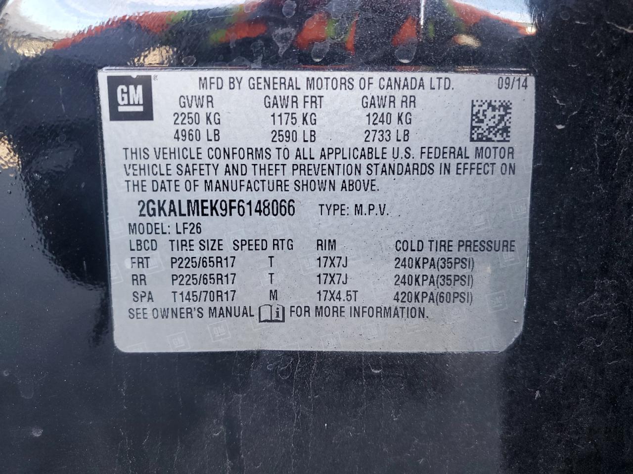 2015 GMC Terrain - Image 14