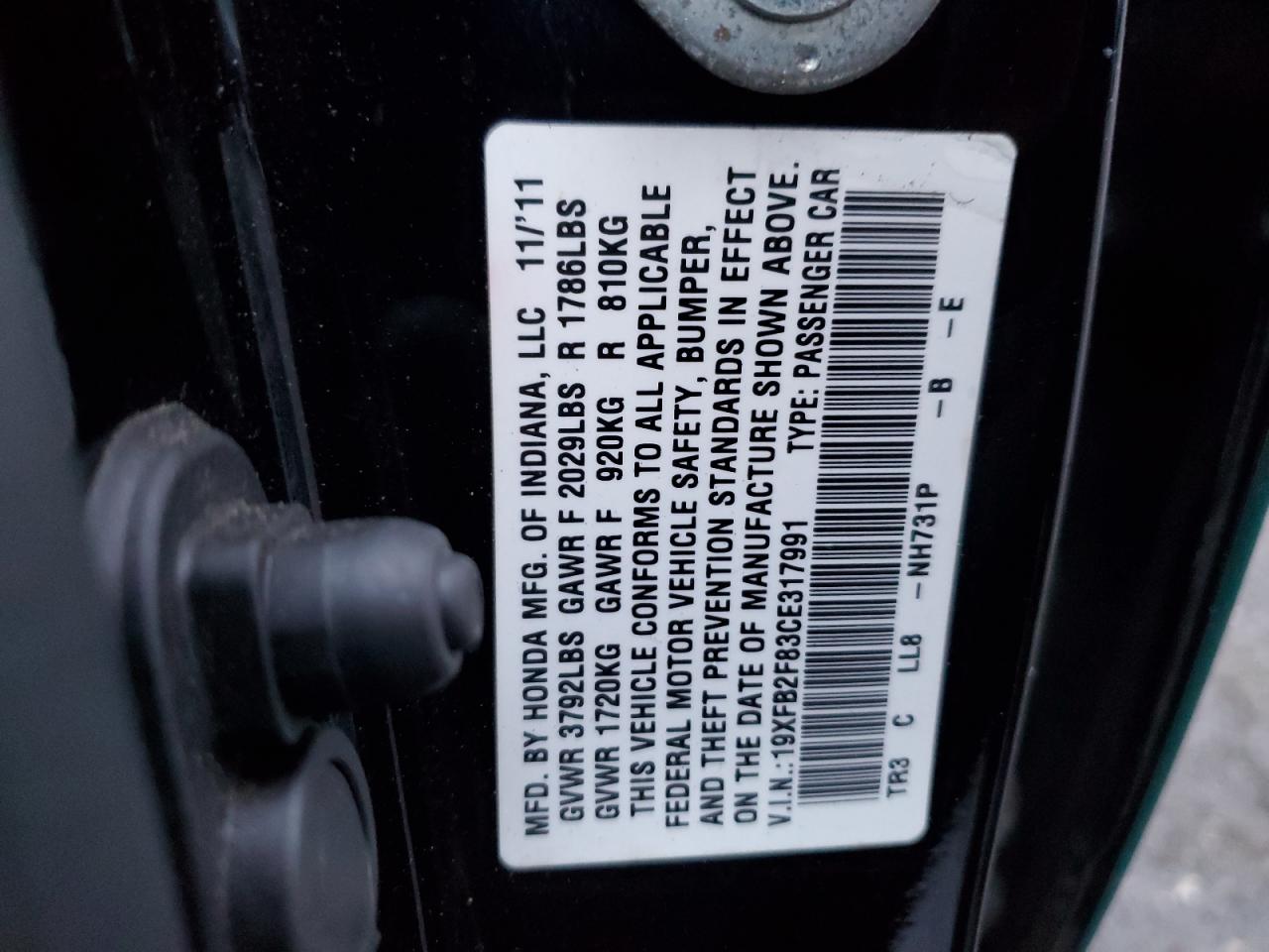 2012 Honda Civic - Image 12