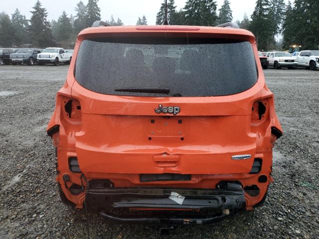  JEEP RENEGADE 2018 Orange