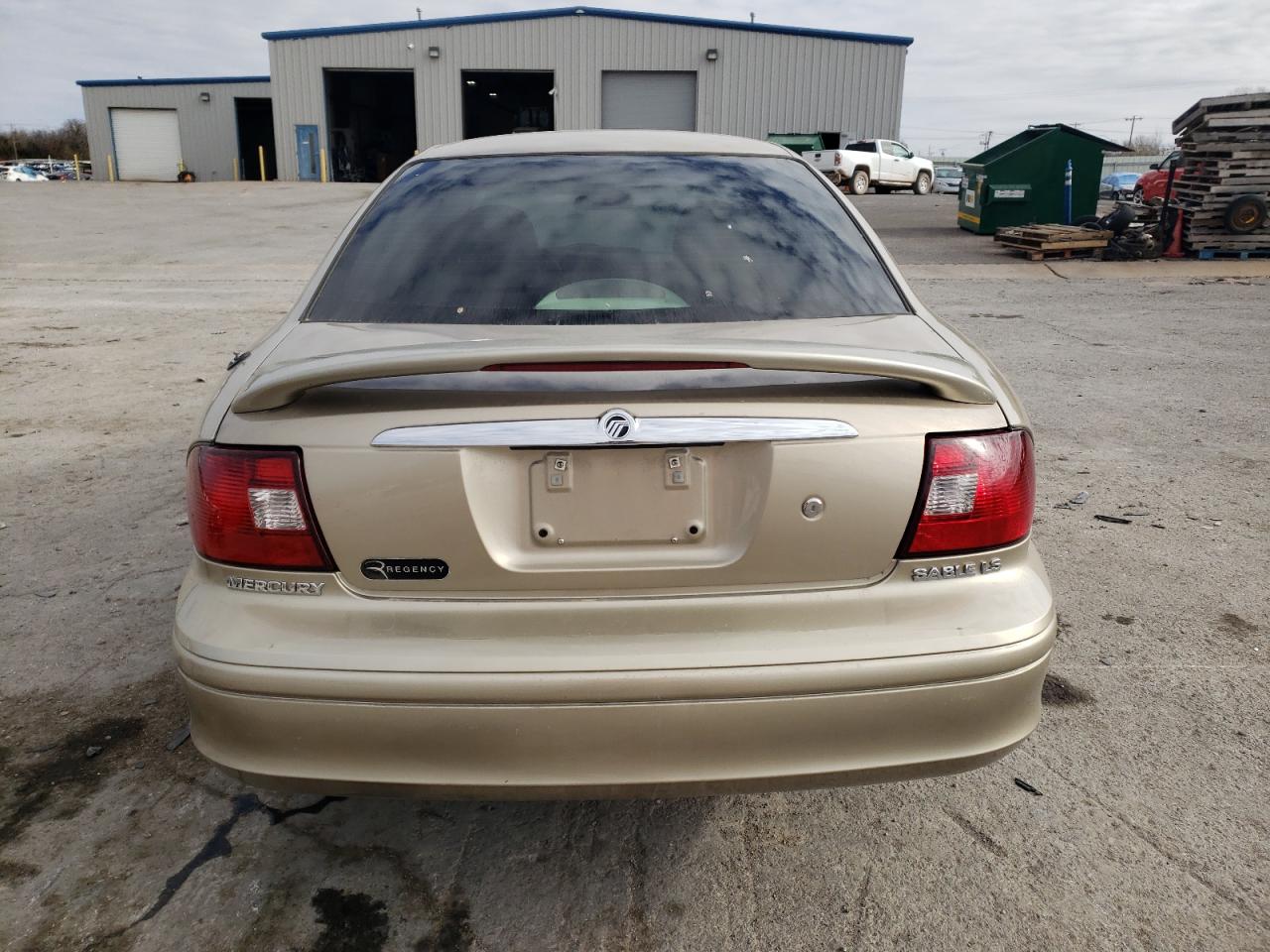 2000 Mercury Sable Ls Premium VIN: 1MEFM55S0YA621927 Lot: 87052444