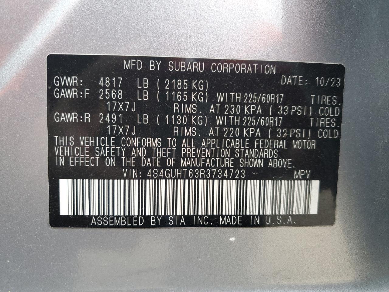 2024 Subaru XV - Image 14