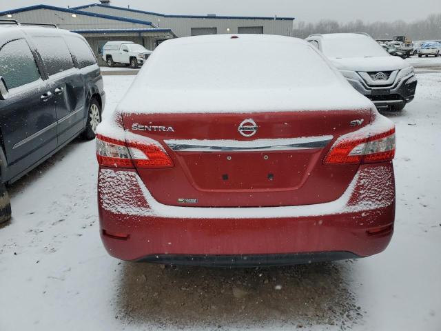  NISSAN SENTRA 2015 Burgundy