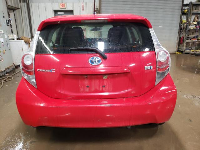  TOYOTA PRIUS 2014 Red