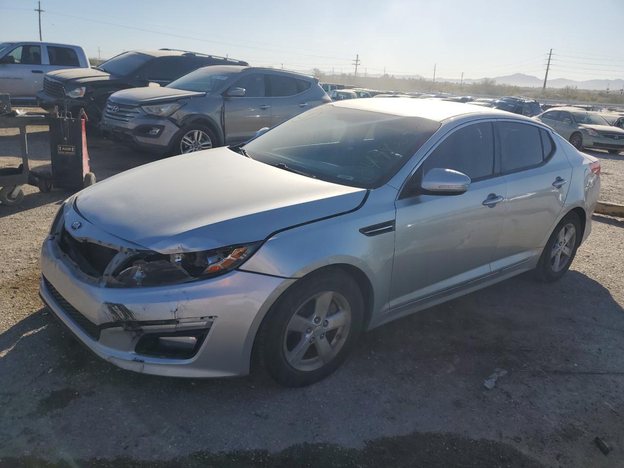 VIN KNAGM4A7XE5523250 2014 KIA OPTIMA no.1