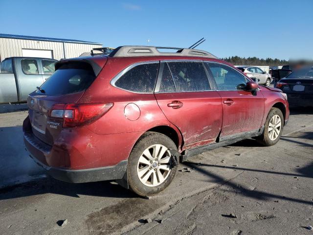  SUBARU OUTBACK 2017 Червоний