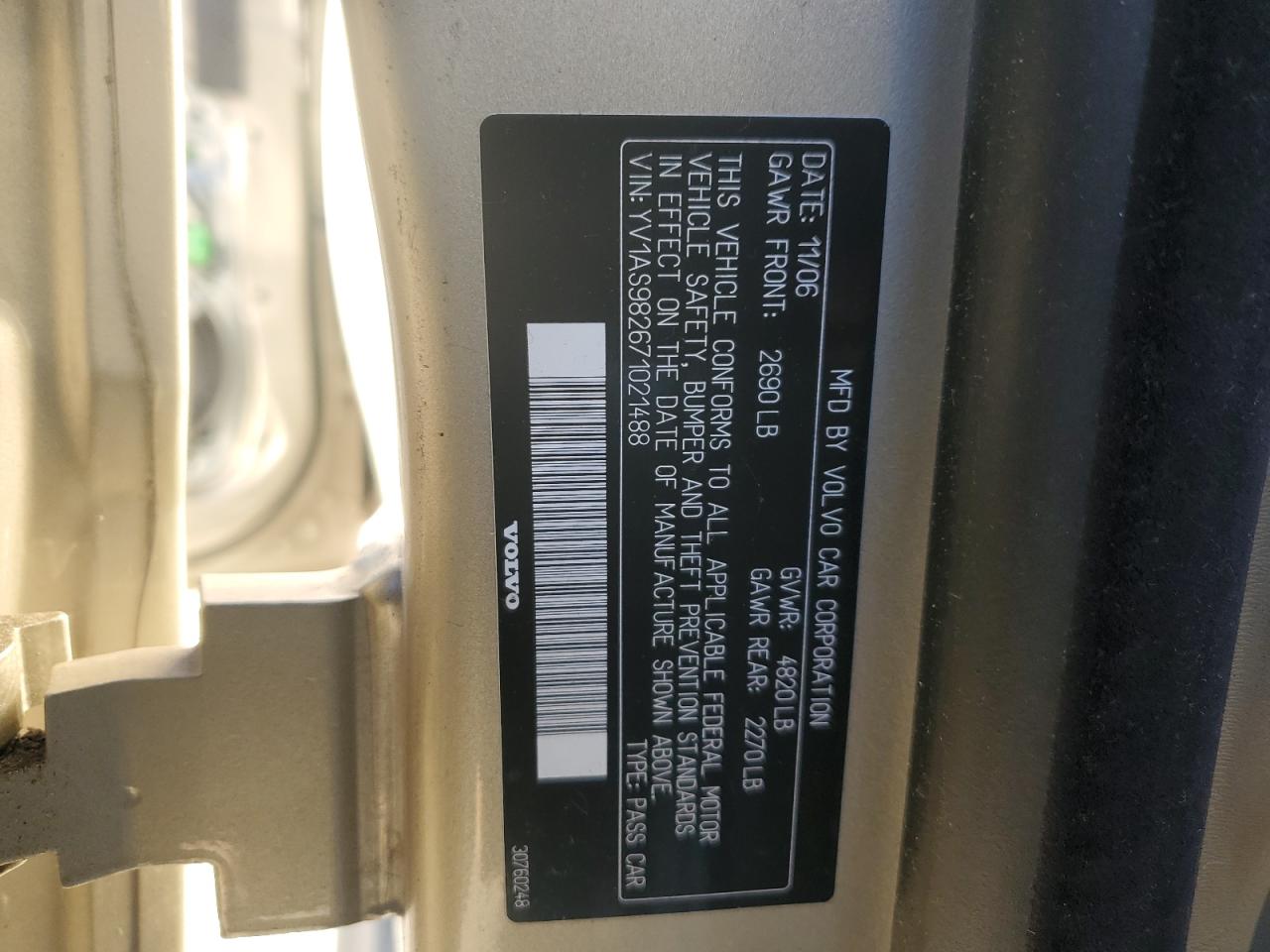 2007 Volvo S80 - Image 12
