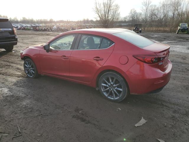  MAZDA 3 2018 Czerwony