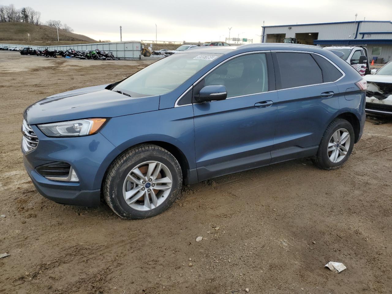 2019 Ford Edge Sel en Venta en Mcfarland, WI - Side