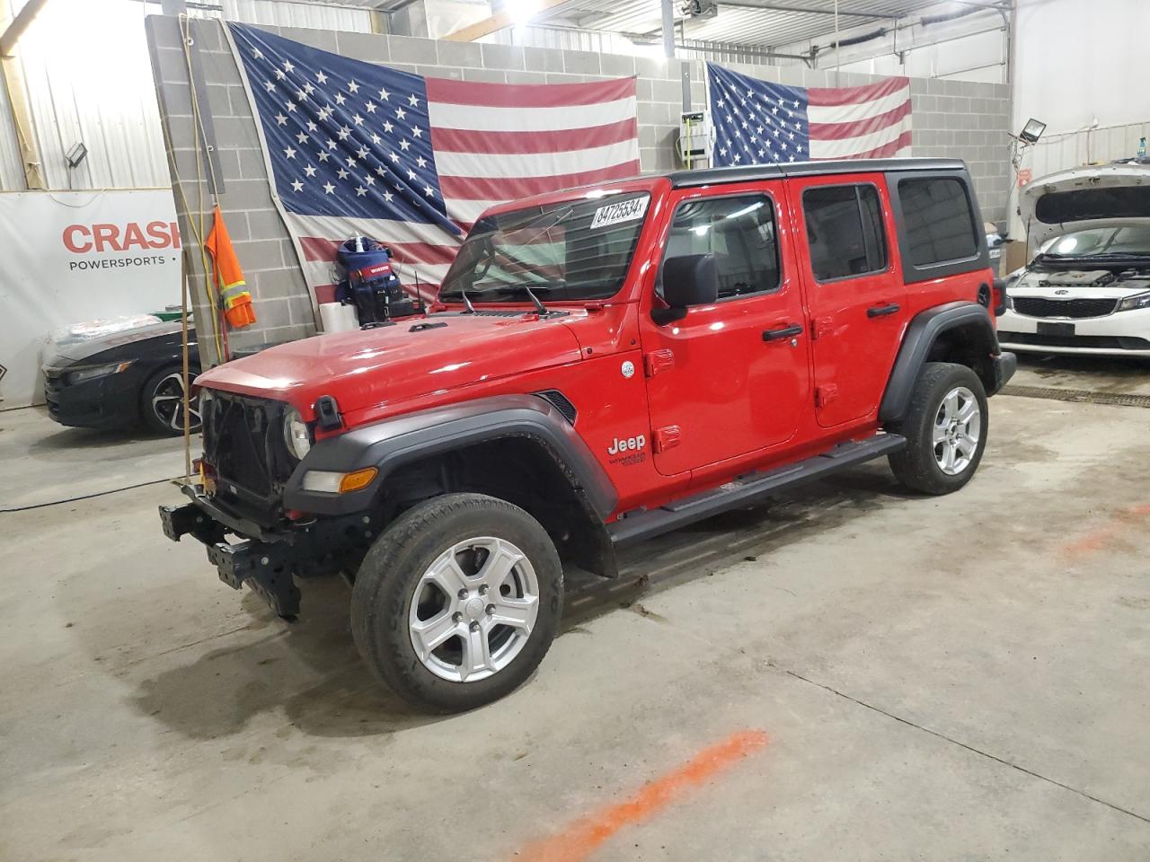 VIN 1C4HJXDG8KW537621 2019 JEEP WRANGLER no.1