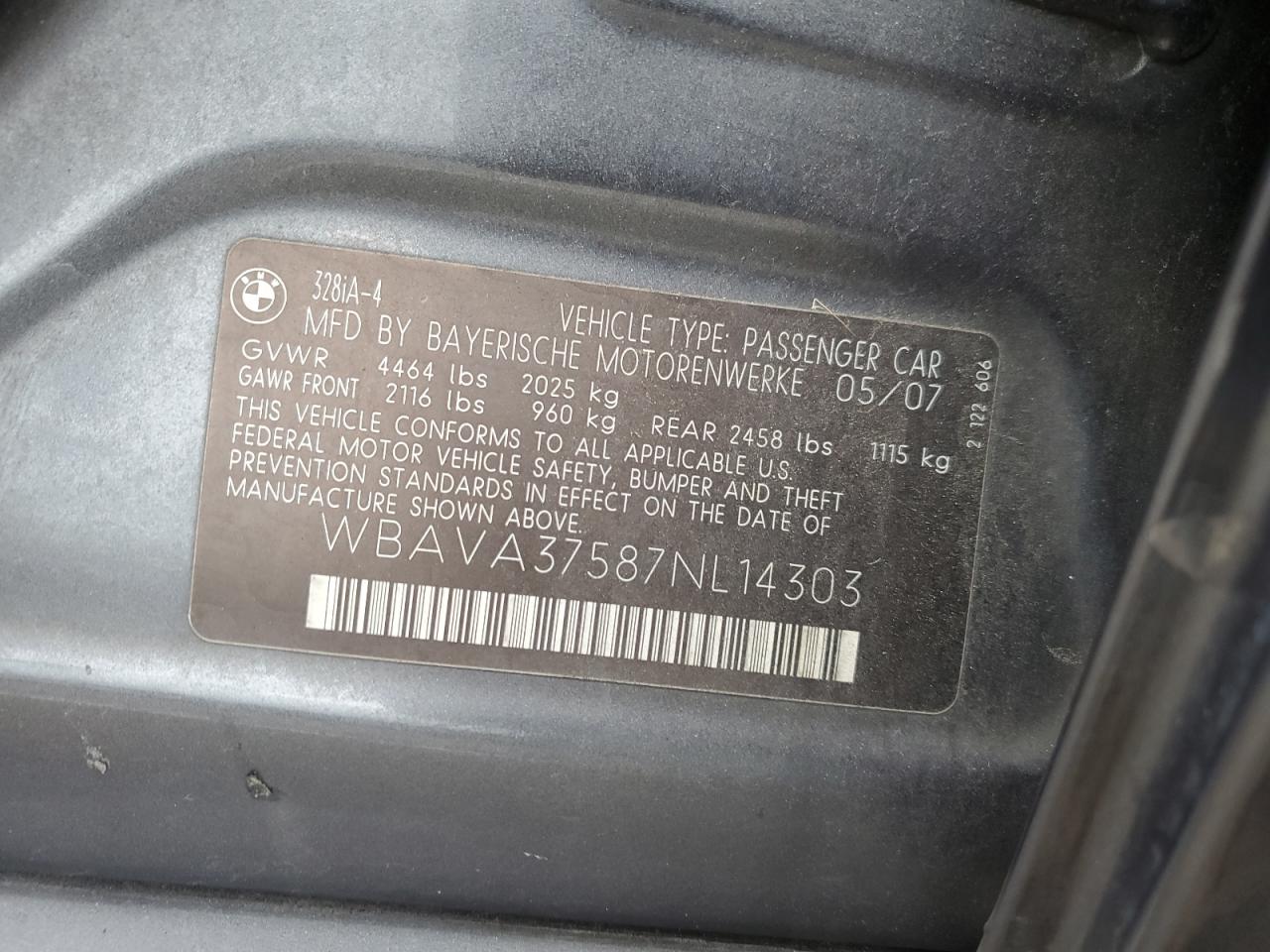 2007 BMW 3er - Image 14