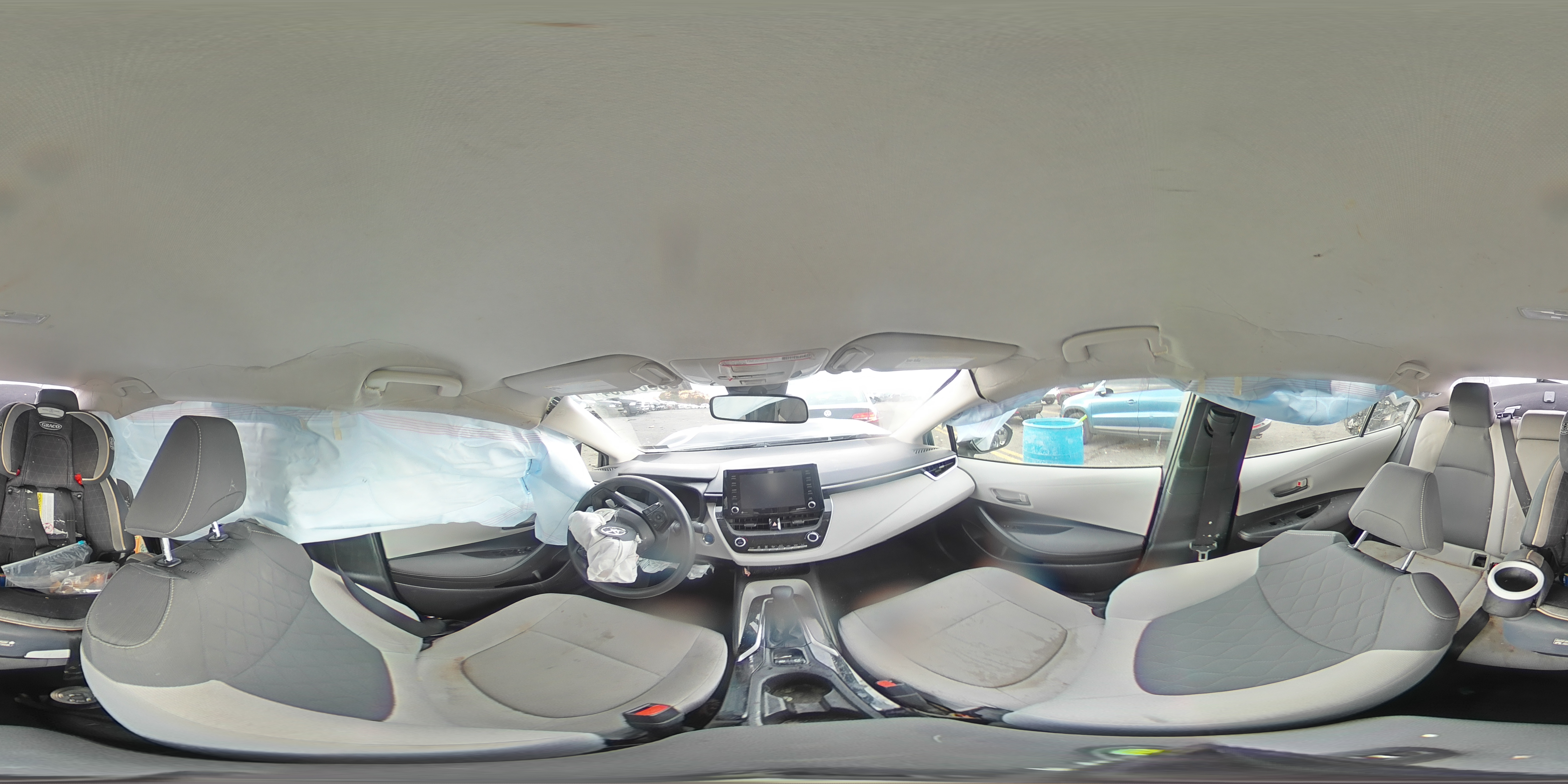 2022 Toyota Corolla Le VIN: JTDEAMDE2NJ049475 Lot: 85381434