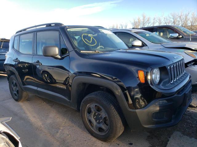  JEEP RENEGADE 2017 Чорний