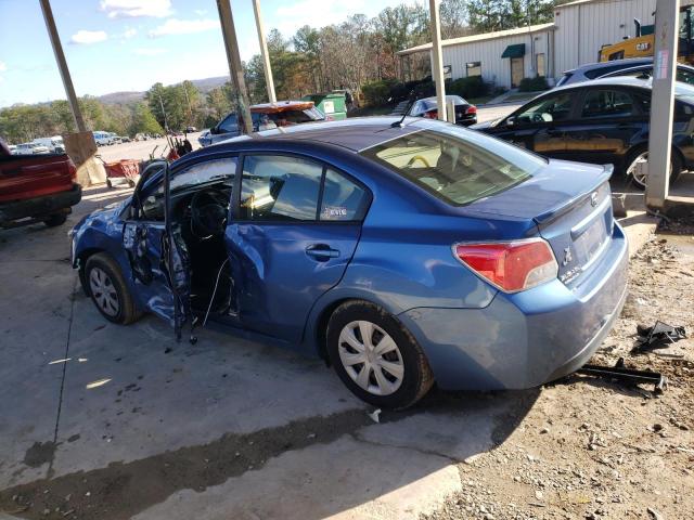  SUBARU IMPREZA 2015 Синий