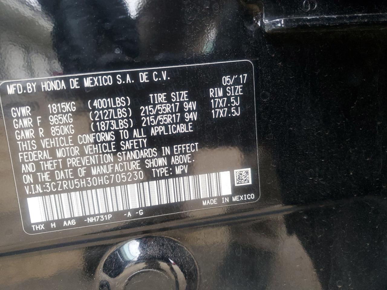 2017 Honda HR-V - Image 14