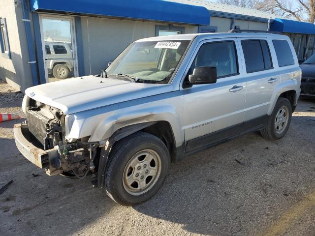  JEEP PATRIOT 2012 Srebrny