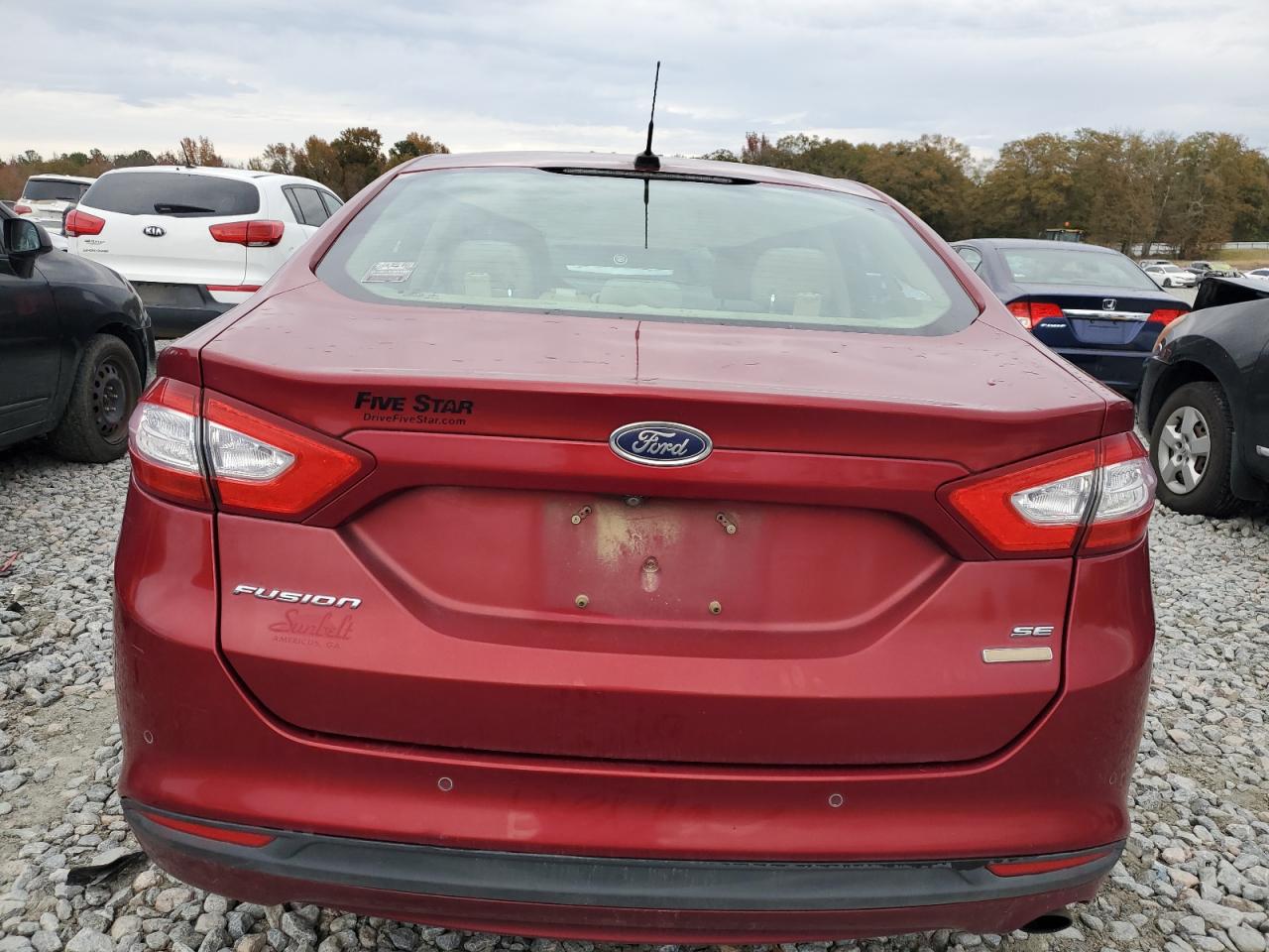 VIN 3FA6P0HD8GR323368 2016 FORD FUSION no.6