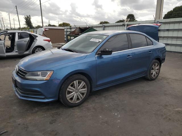  VOLKSWAGEN JETTA 2017 Blue