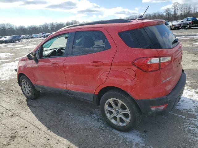  FORD ECOSPORT 2020 Red