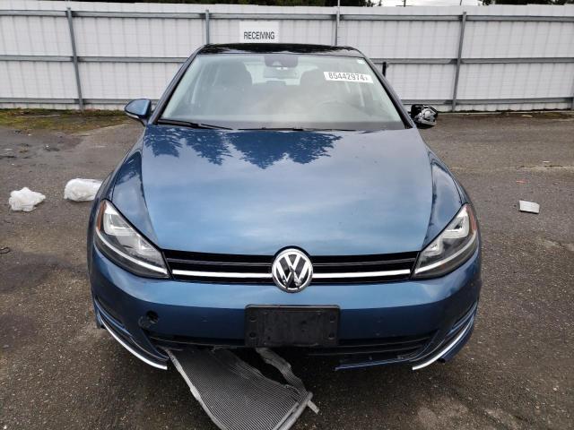  VOLKSWAGEN GOLF S/SE 2016 Granatowy