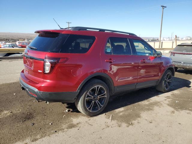  FORD EXPLORER 2015 Czerwony