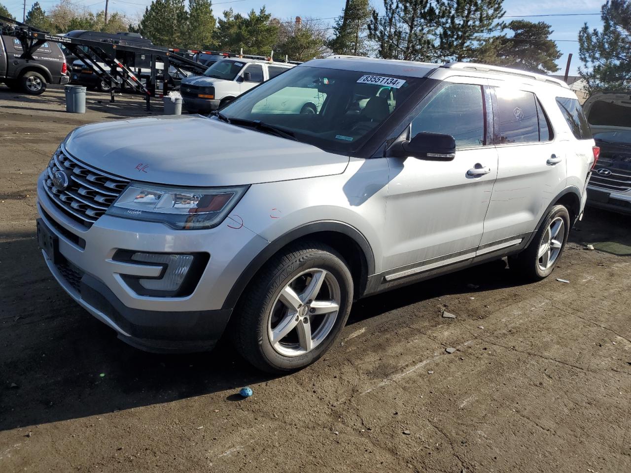 VIN 1FM5K8D83GGB66119 2016 FORD EXPLORER no.1