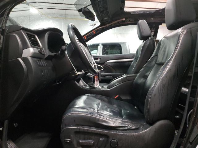  TOYOTA HIGHLANDER 2015 Czarny