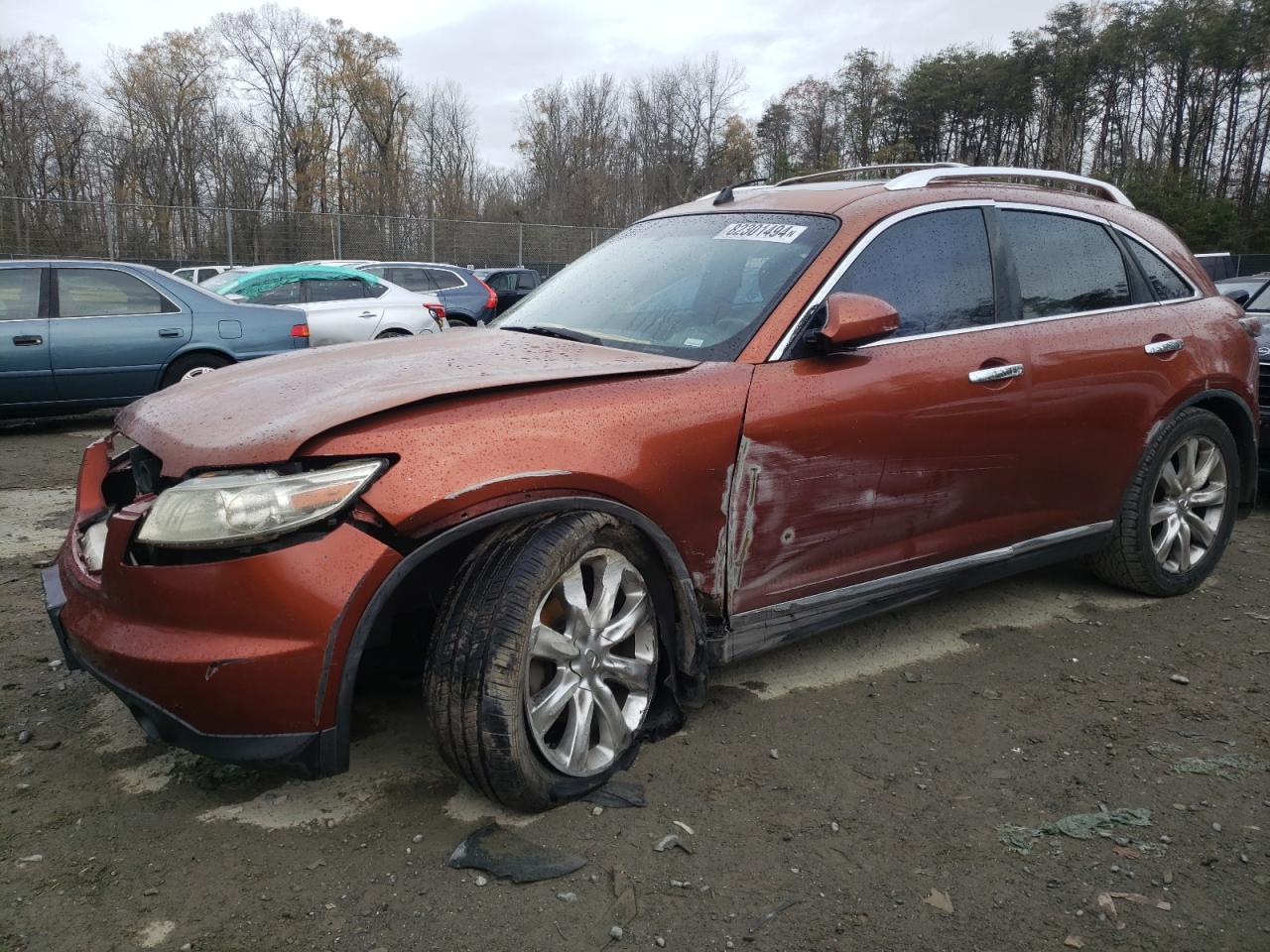2006 Infiniti Fx45 на продаже в Waldorf, MD - All Over