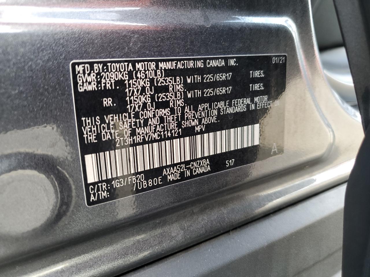 2021 Toyota RAV 4 - Image 13