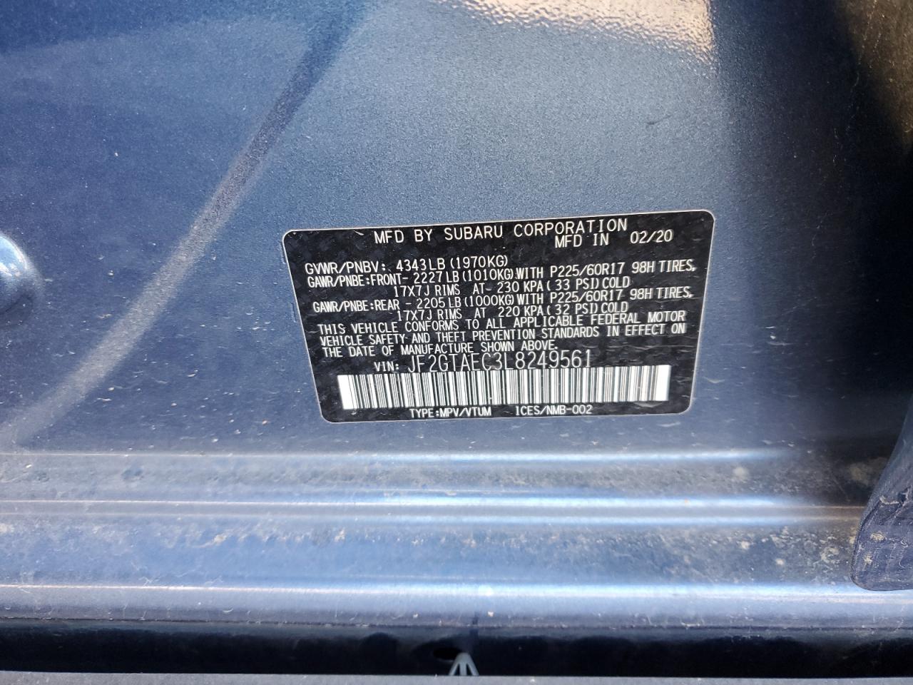 2020 Subaru XV - Image 13