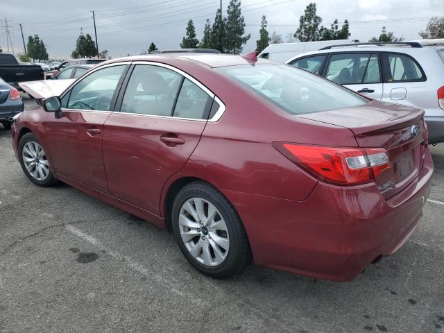  SUBARU LEGACY 2016 Бургунди