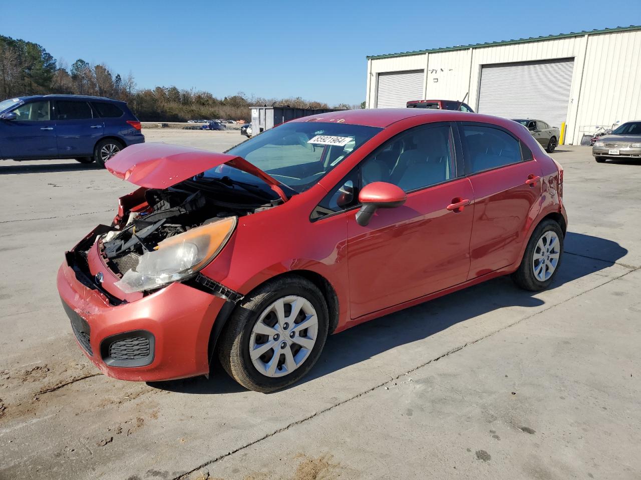 2012 Kia Rio Lx на продаже в Gaston, SC - All Over
