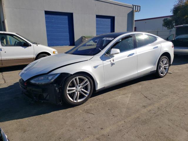  TESLA MODEL S 2015 Белый