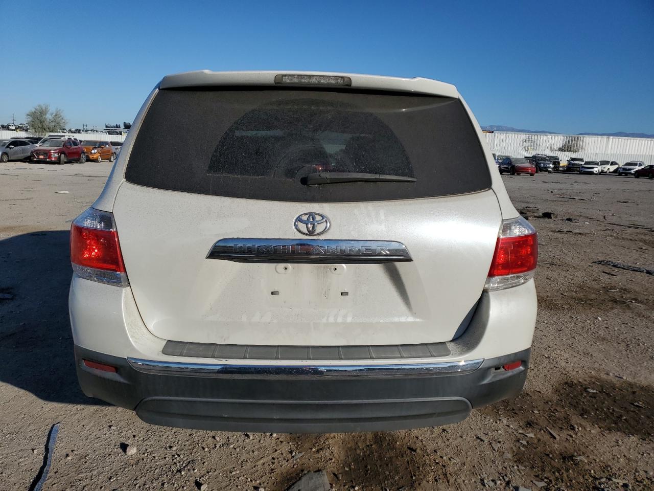 VIN 5TDZA3EH8DS042844 2013 TOYOTA HIGHLANDER no.6