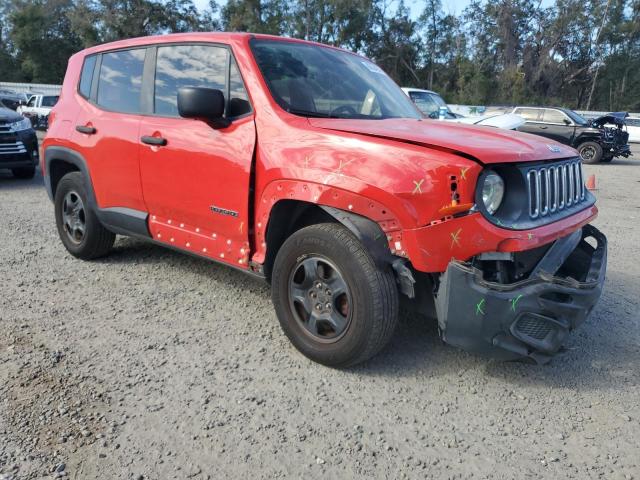  JEEP RENEGADE 2017 Czerwony