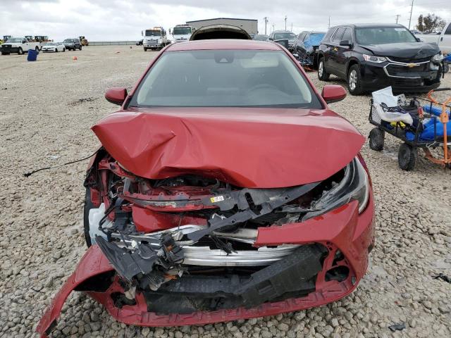  TOYOTA COROLLA 2021 Czerwony