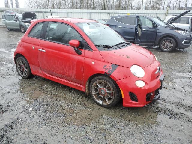  FIAT 500 2015 Червоний