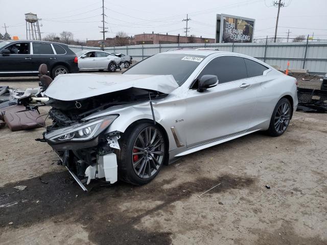 2017 Infiniti Q60 Red Sport 400 იყიდება Dyer-ში, IN - Front End