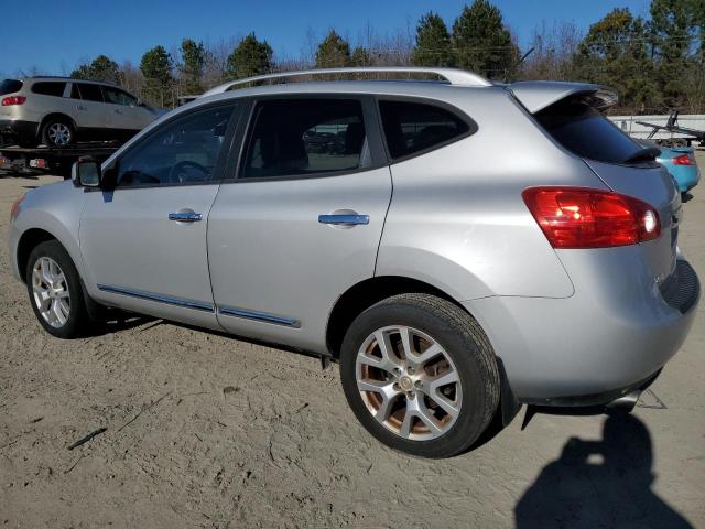  NISSAN ROGUE 2012 Сріблястий