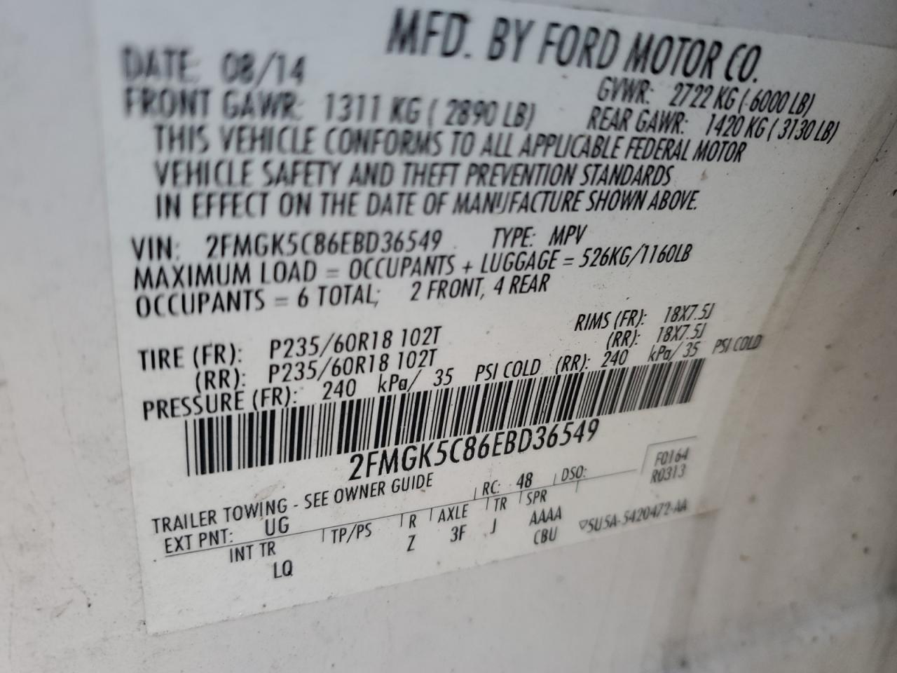 2014 Ford Flex - Image 12