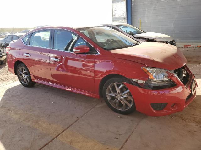  NISSAN SENTRA 2015 Czerwony