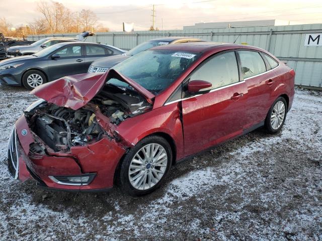  FORD FOCUS 2017 Burgundy