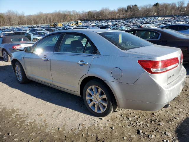  LINCOLN MKZ 2012 Серебристый