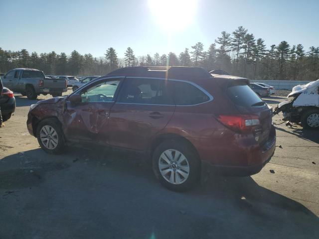  SUBARU OUTBACK 2017 Червоний