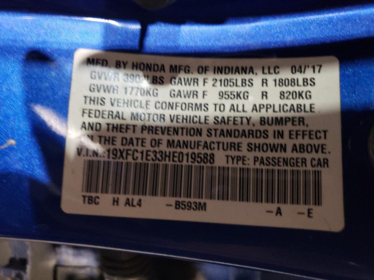 2017 Honda Civic - Image 14